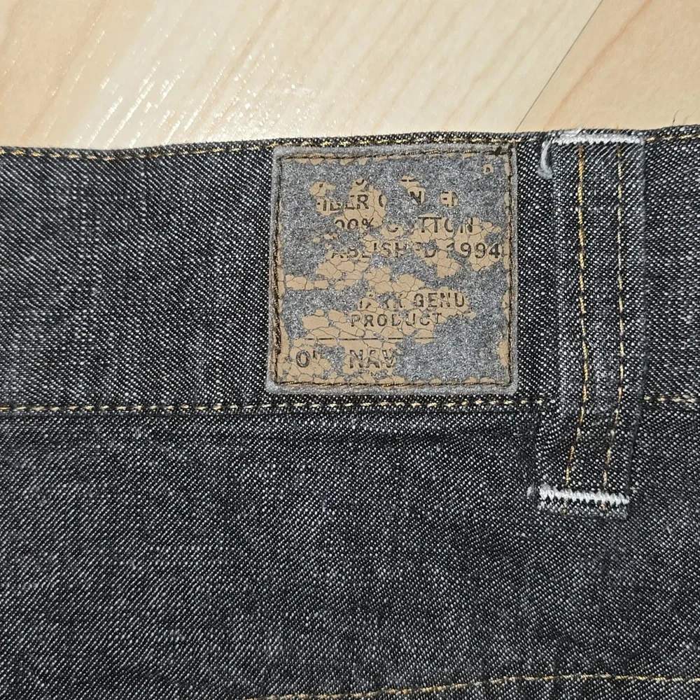 Vintage Y2k Old Navy Denim Pantals 94 Gray Super Baggy Fubu Style Jeans 38x32